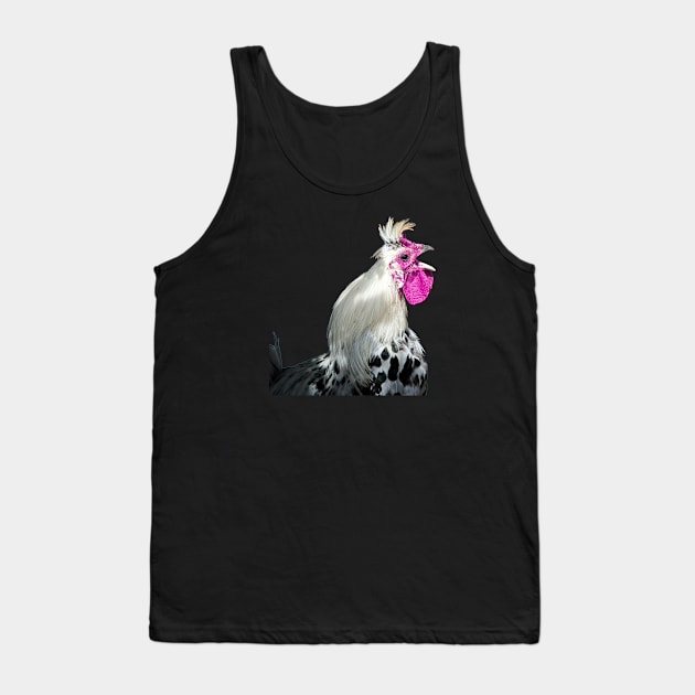 rooster 1 / Swiss Artwork Photography Tank Top by Wolf Art / Swiss Artwork Photography